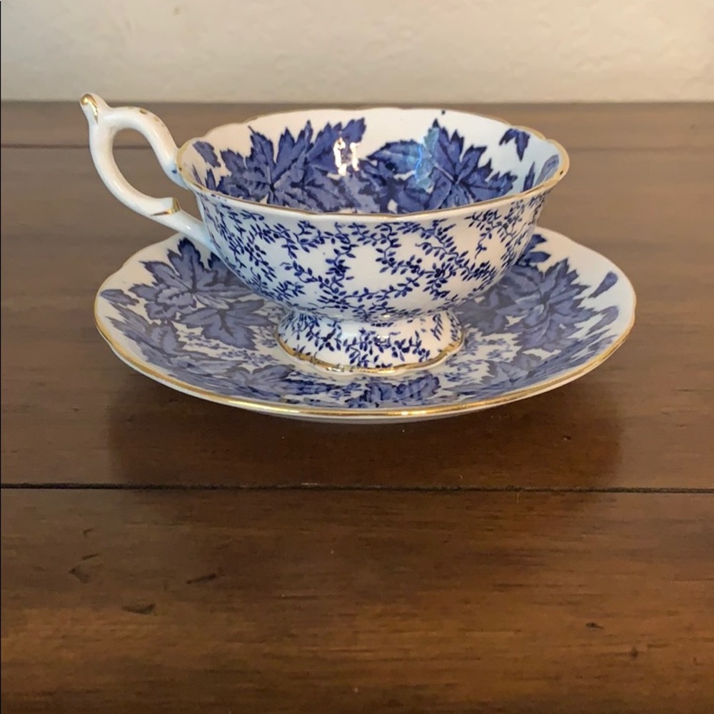 Vintage Coalport tea cup and saucer
